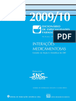 Interações Medicamentosas DEF 2009 2010