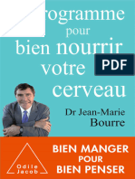 Le Programme Pour Bien Nourrir Votre Cerveau 2019 Jean Marie Bourre