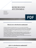 Distrubucion Multinomial