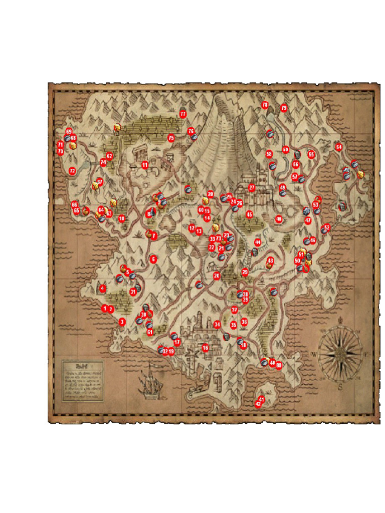 Risen Map | PDF