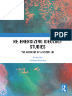Re-Energizing Ideology Studies - The Maturing of A Discipline - Michael Freeden - 2018 - Routledge - 9780815377153 - Anna's Archive