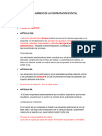 Clase Régimen Jurídico de La Contratación Estatal