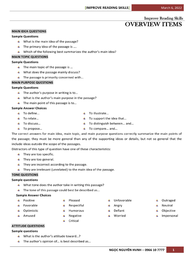 J1.060322.Overview Questions | PDF