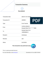 Transaction Summary