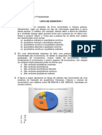 LISTA DE EXERCiCIO I MEDIDAS DE POSIc O