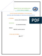 Diferencias Entre Derecho Informático y Legislación Informática