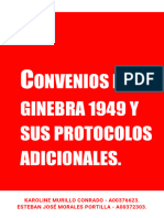 Convenios de Ginebra de 1949 y Sus Protocolos Adicionales