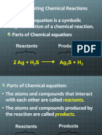 Topic 4 - Balancing Chemical Equations