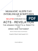 Dokumen - Tips - Messianic Aleph Tav Interlinear Scriptures Acknowledgements Special Recognition
