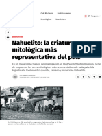 Nahuelito - La Criatura Mitológica Más Representativa Del País