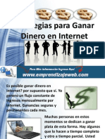 Estrategias Para Ganar Dinero en Internet