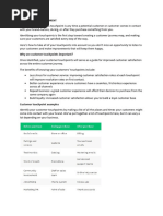 Touchpoint Management