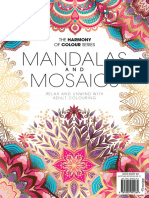 The Harmony of Colour Series Colouring Book 86 Mandalas and Mosaics