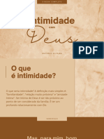 E-Book Intimidade Com Deus