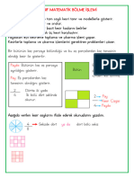 4.sinif Matematik Kesirler Deftere Yapistir