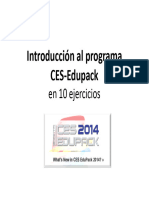 Introducción Al Programa CES Edupack: en 10 Ejercicios