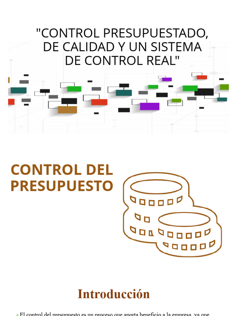 Control Presupuestal y de Calidad | PDF | Calidad (comercial) | Presupuesto