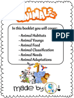 Animals Booklet 2