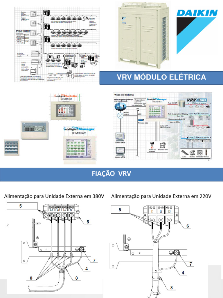 MÓDULO ELÉTRICA VRV | PDF | Fonte de energia | Equipamento
