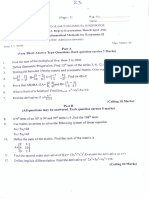 Mathematical Methods For Economic II