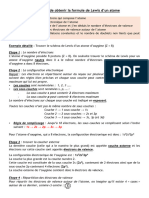 SEQ 4fiche Méthode Formule de Lewis D'un Atome