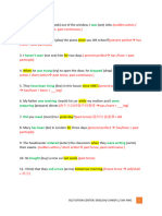 Junior 2 - Tenses Revision (August)