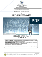 Applied Economics q1 Weeks 56