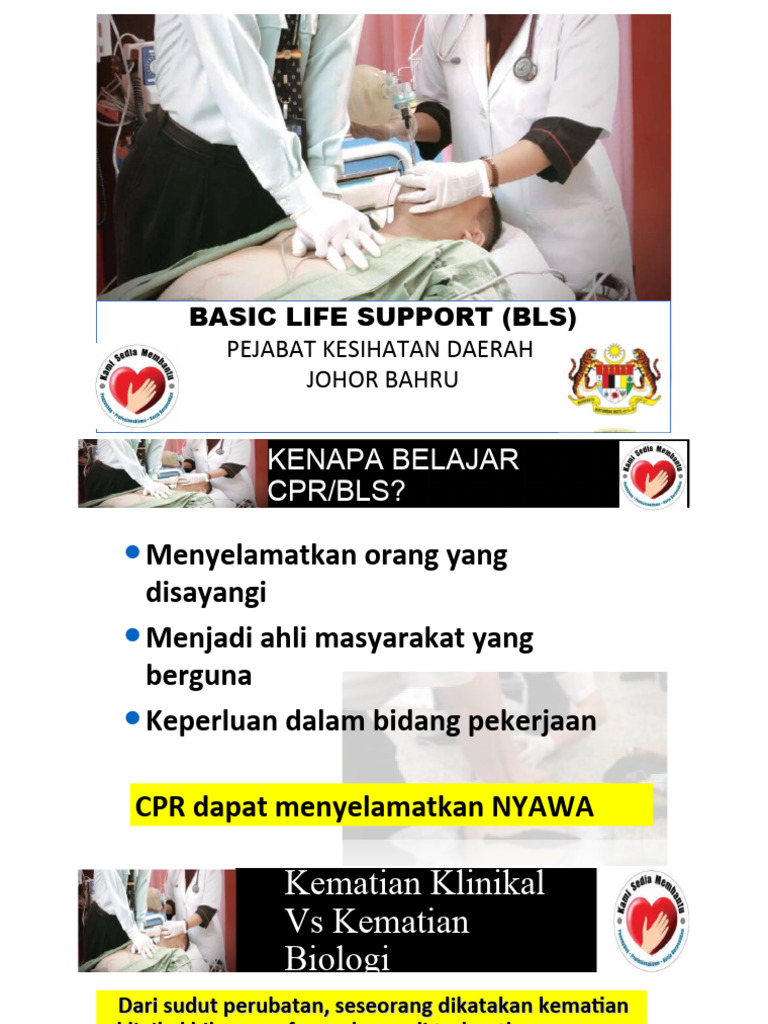 Panduan BLS untuk Menyelamatkan Nyawa | PDF