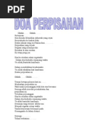 Lirik Lagu Perpisahan