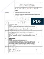 Public Finance - SEM IV