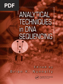 Analytical Techniques in DNA Sequencing