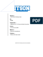 Asignación No. 16. Proceso de Fijación de Precios.