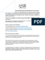 Difusión Redes Sociales Matanza en Tu Plaza 2021