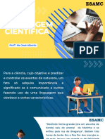 Aula 02 - Linguagem Científica 