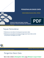 M1. Pengenalan Basis Data