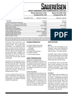 SaueResisen-EPOXY EXPANSION JOINT COMPOUNDS