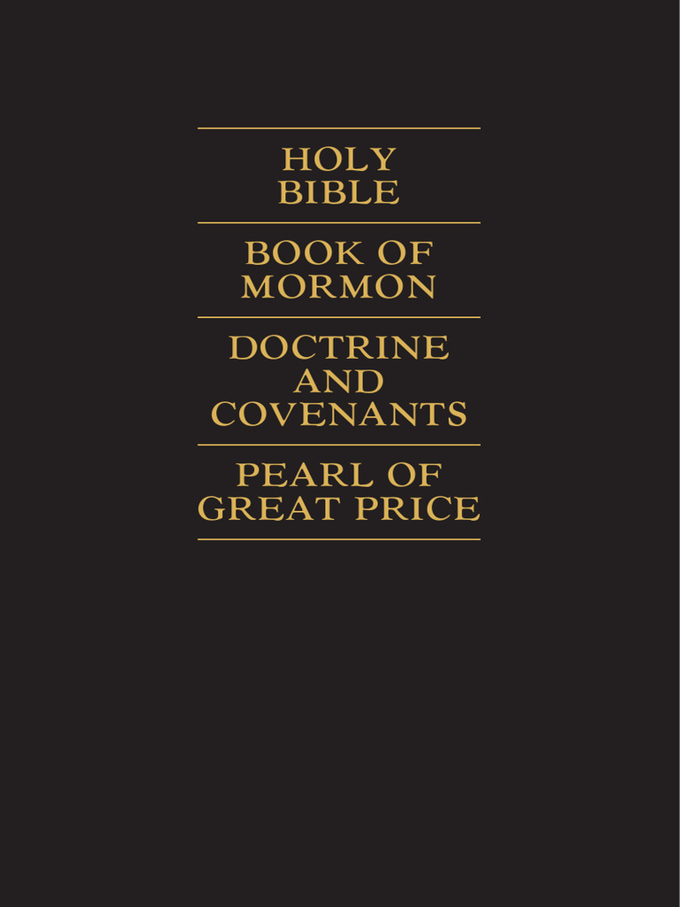 King James Bible with LDS References | PDF | Adam | Adam And Eve