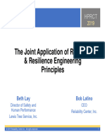 The Joint App of RCA, HPI and Resilience Engineering Principles