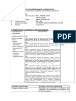 Sesion de Aprendizaje de Comunicación Leemos para Mejorar Nuestra Convivencia