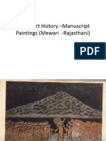 14 - Indian Art History - Manuscript Paintings (Mewari