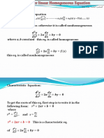 2nd ODE - 3 - Lectures