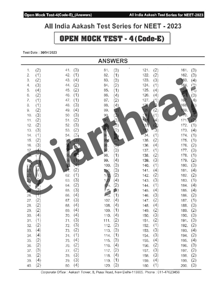 aiats-open-mock-test-4-answer-key-pdf