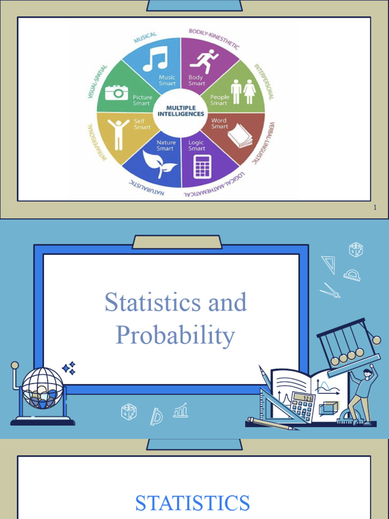Statistics and Probability Overview | PDF | Statistics | Probability