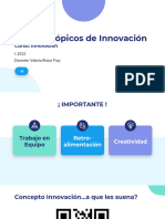 Clase 1 Innovacion - Topicos de Innovacion