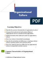 Organizational Culture