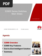 En-S3900-Sld-S3900 Series Switches Main Slides ISSUE 1