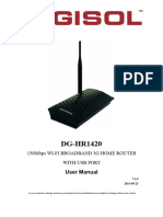 DG HR1420 User Manual