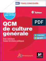 QCM de Culture Générale: L'essentiel Pour Réviser