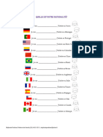 Les Nationalites Activites Ludiques Feuille Dexercices - 69009