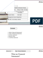 IBF PPT Lecture # 3 (10102023) (Financial Statements)